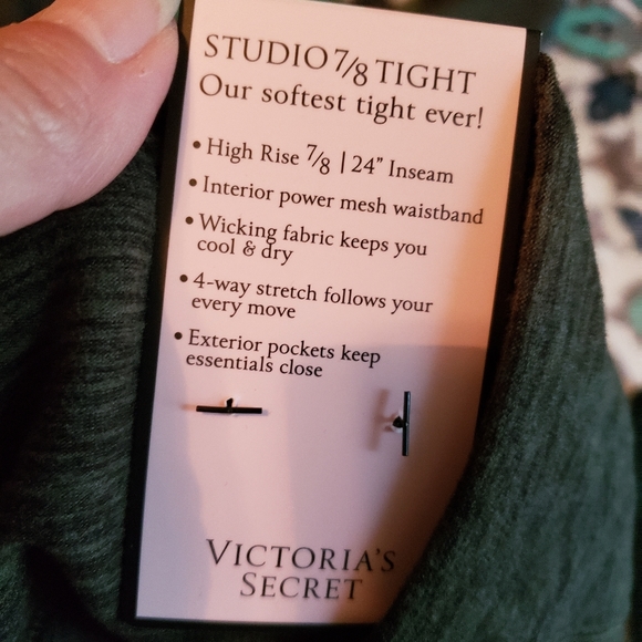 Nwt Victoria Secret Studio 7/8 Tight Leggings sz M - Picture 7 of 7